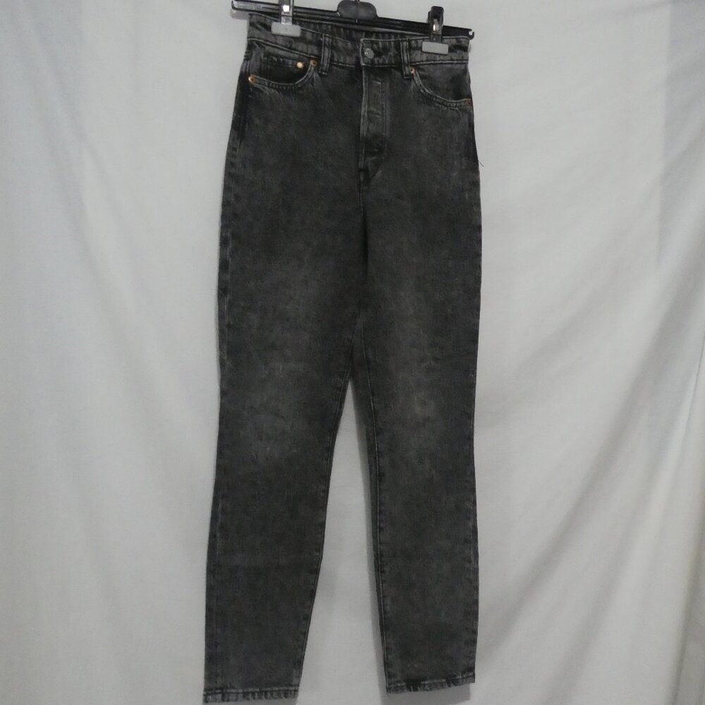 H&M - & Denim | size 2 | Charcoal Mom Jeans | Ultra High Waist | NWOT